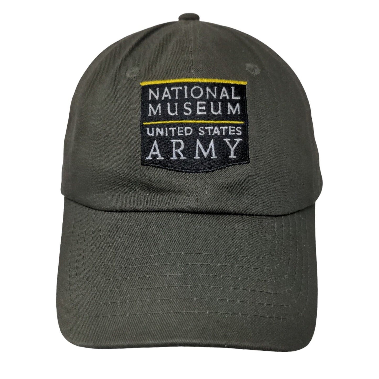 National Museum of the United States Army Men's Slideback Hat Green Founding