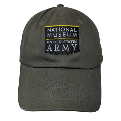 National Museum of the United States Army Men's Slideback Hat Green Founding