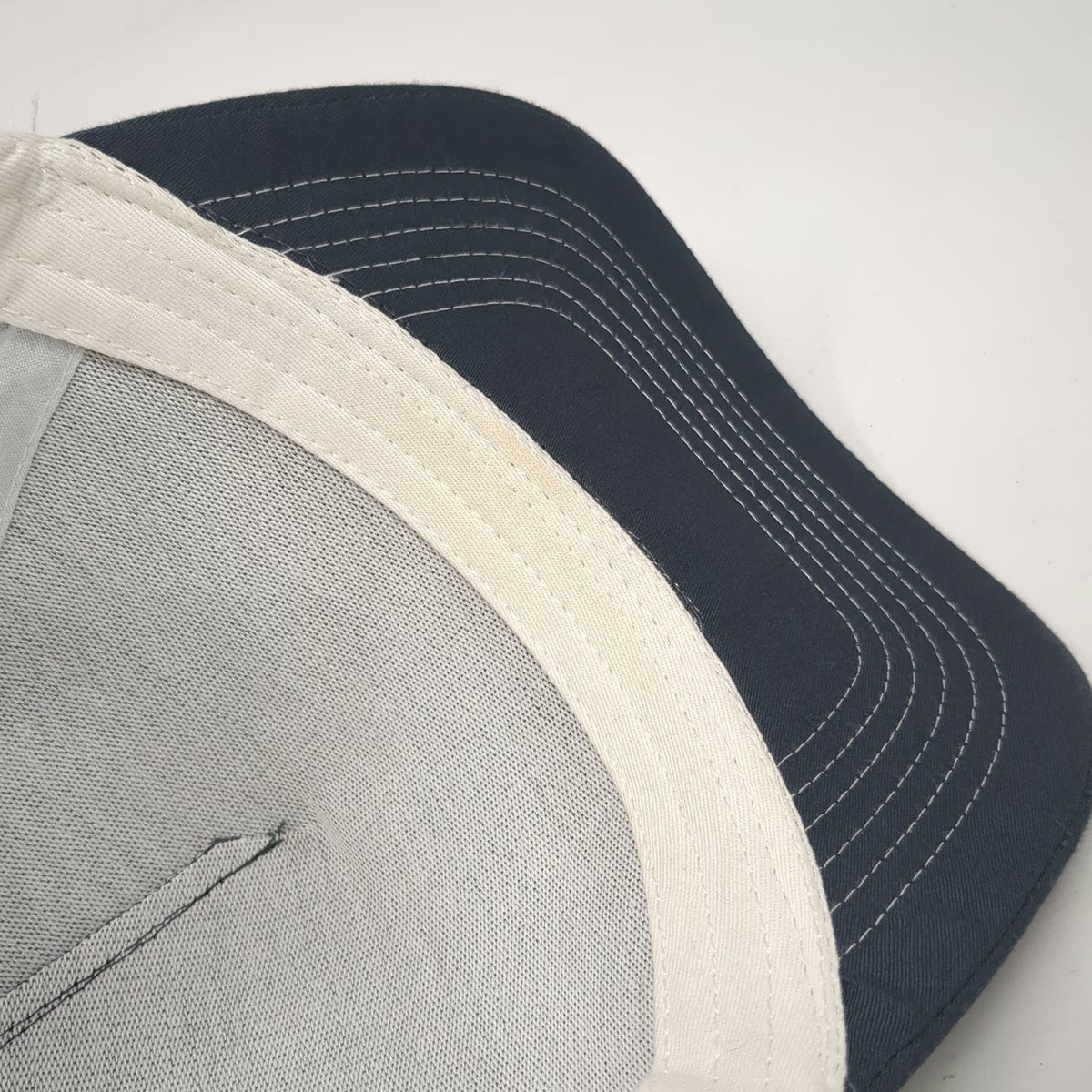 Cobra Gray White Blue Trucker Hat One Size Montana State Sun Mountain Snapback
