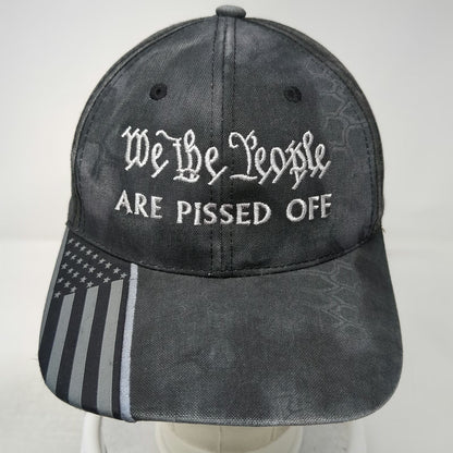 Outdoor Cap Black Baseball Cap One Size Kryptek Camo We The People USA Flag Hat