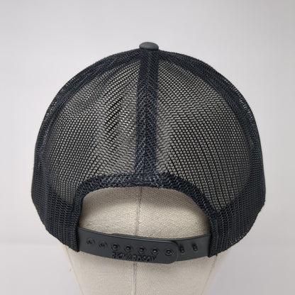 N2G Nutrition 2 Go Snapback Trucker Hat Gray OS Adjustable Mesh Back Richardson