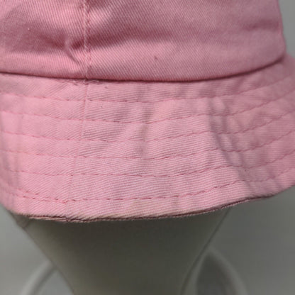 Chicago's Brookfield Zoo Girl's Bucket Hat Pink Size 53 CM Embroidered Logo