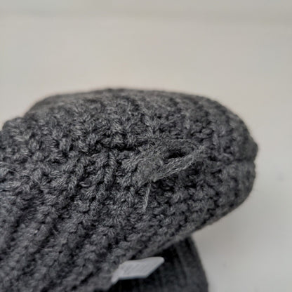 NVA Compassion First Hospital Men's Knit Beanie Hat Cap Gray Embroidered Logo