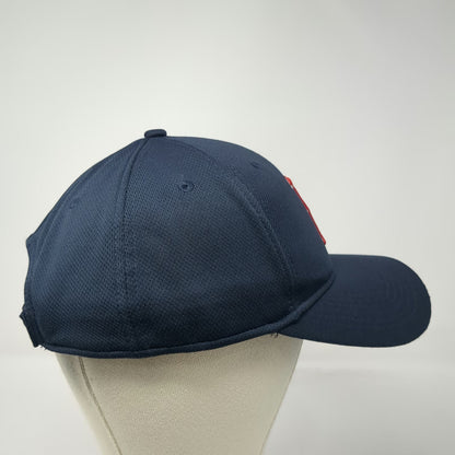 OC Sports Boston Red Sox MLB Baseball Cap Blue One Size Strapback Logo Mesh Hat