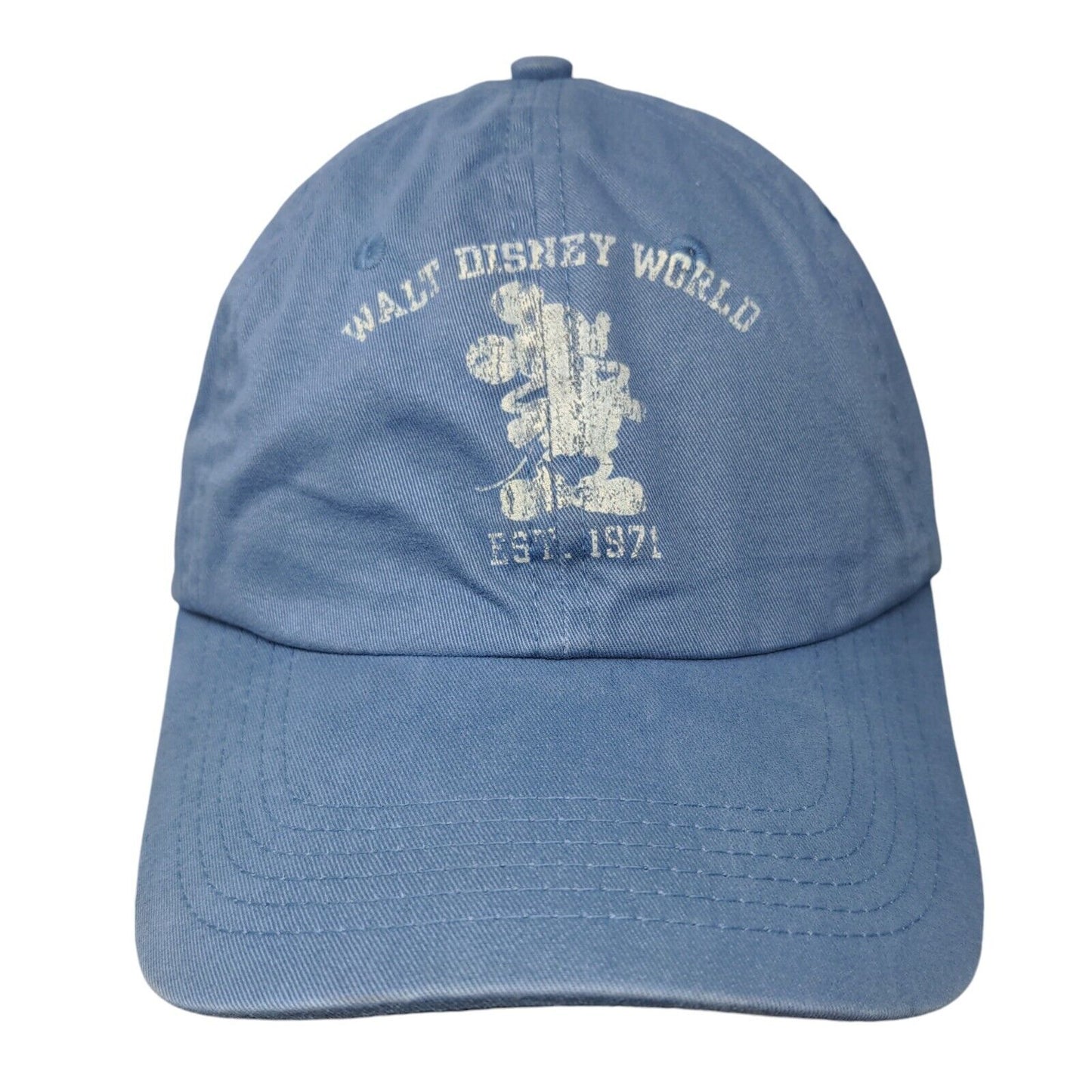 Walt Disney World Mickey Mouse Slideback Hat Blue One Size Adjustable