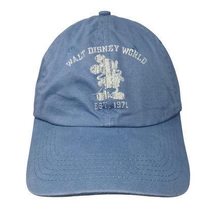 Walt Disney World Mickey Mouse Slideback Hat Blue One Size Adjustable