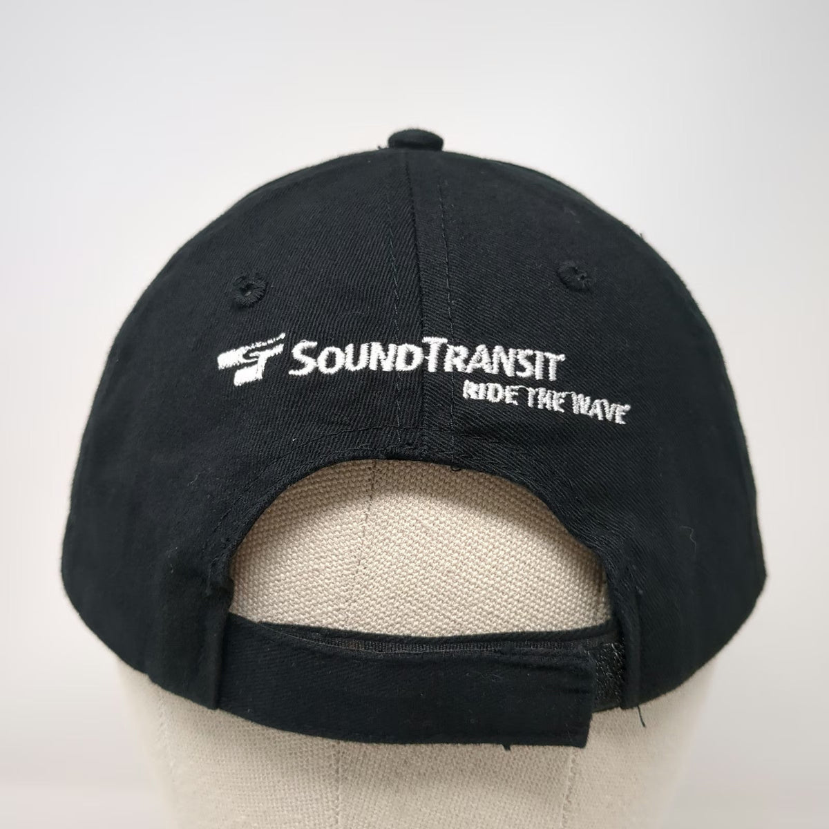 Associated Premium Emerald Downs Sound Transit Black One Size Baseball Cap Hat