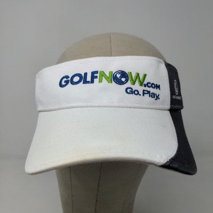 Golf Channel Men's Strapback Hat White Size OS Embroidered GolfNow Logo