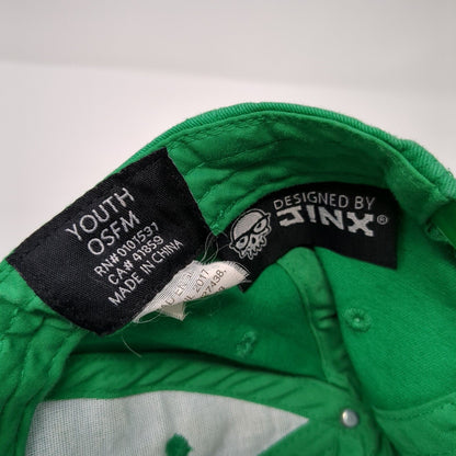 Minecraft Youth Snapback Hat Green OSFM Adjustable Embroidered 6 Panel Jinx