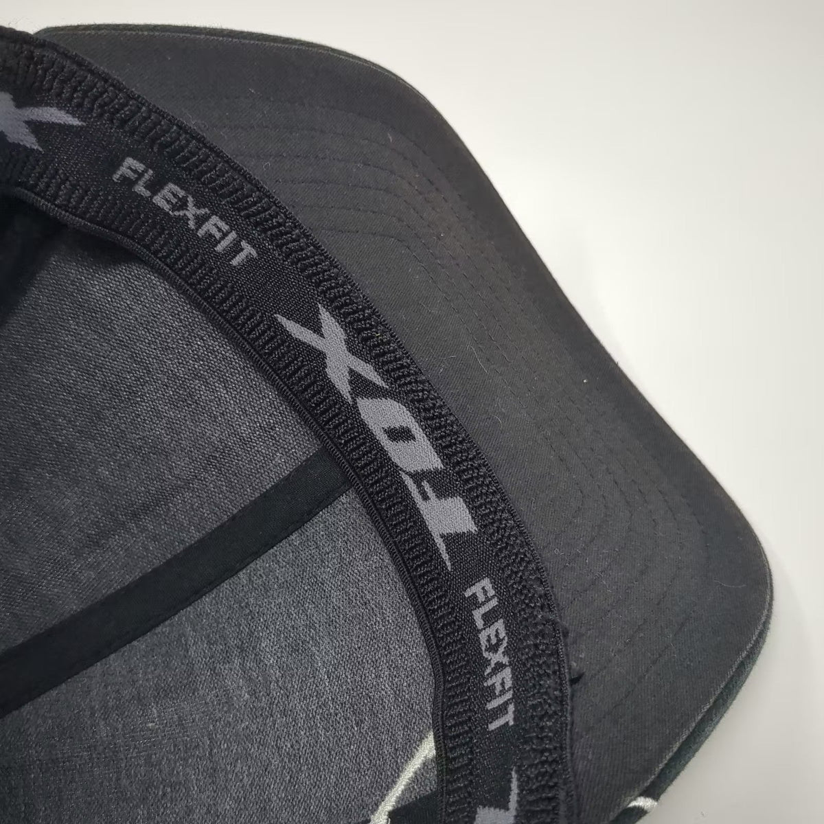 Fox Racing Flexfit Cap Black White Riders Co Graphic Embroidered Logo Hat Size M