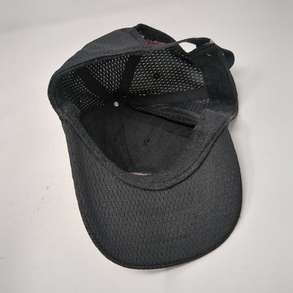 Chef Works Slideback Hat Black OSFA Embroidered Adjustable 6 Panel