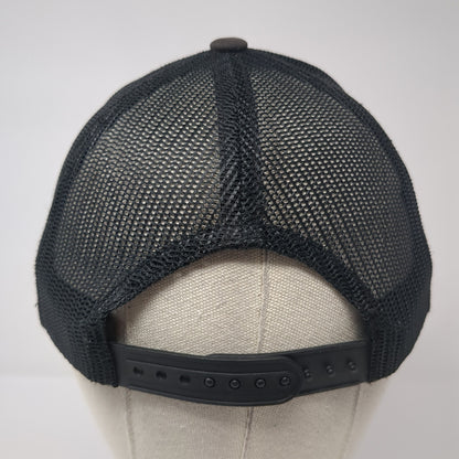 Brixton Manufacturing Company Patch Snapback Trucker Hat Black One Size