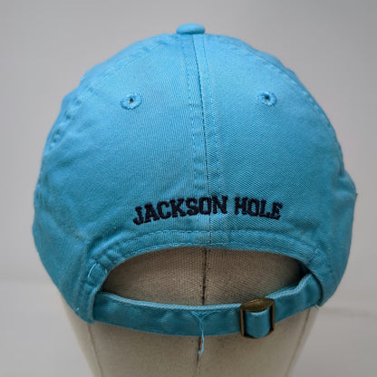 Legacy Baseball Cap Blue One Size Jackson Hole Bucking Horse Slideback Hat