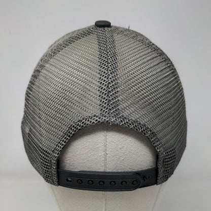 Arcadian Outfitters Snapback Trucker Hat Black OSFA Adjustable Mesh Back 6 Panel