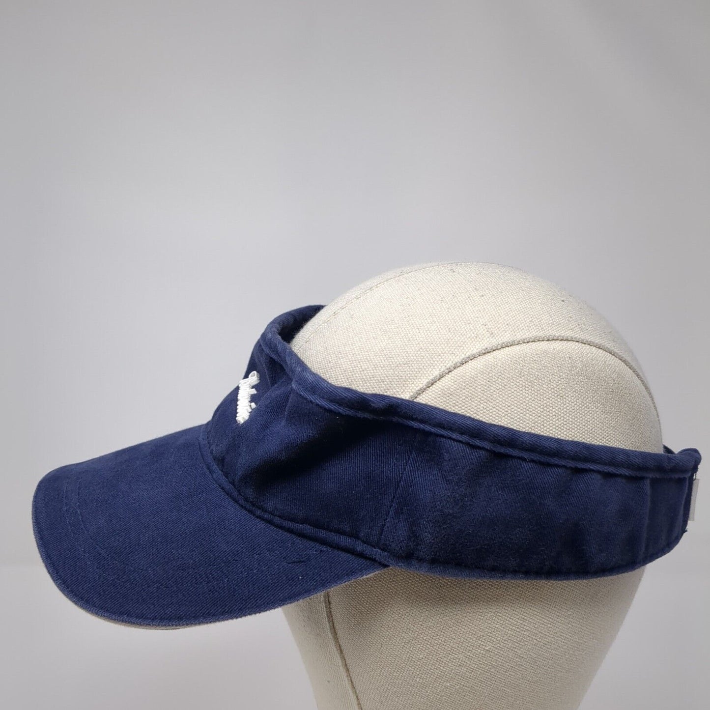 Budweiser Strapback Sun Visor Hat Blue One Size Adjustable Outdoor