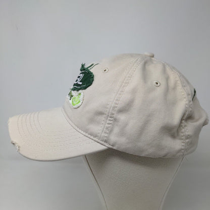 Bud Light Men's Slideback Hat Tan Size OSFA Embroidered Bud Lime Logo 2008