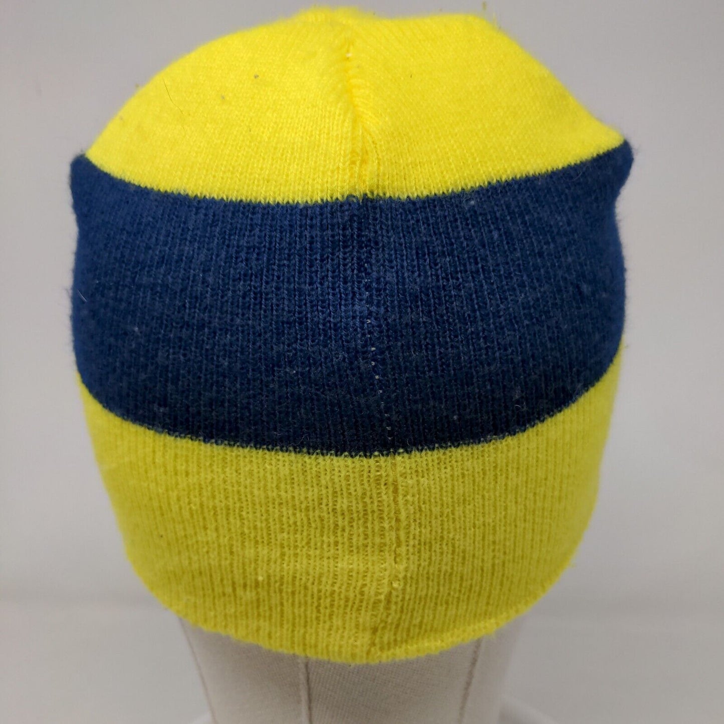 Nickelodeon Toddler Boys Knit Beanie Hat Yellow 100% Acrylic Embroidered