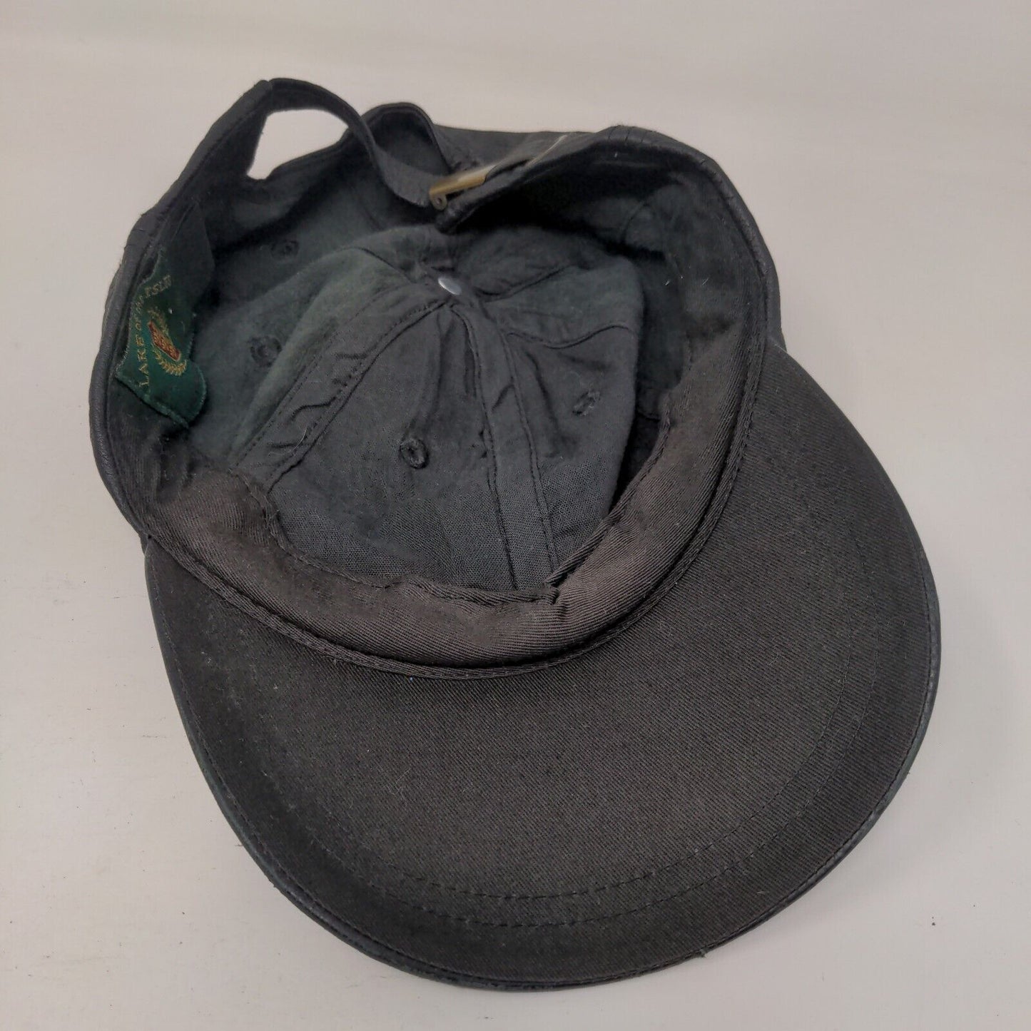 Lake of the Isles Slideback Hat Black Size OS Blank Northern Cap & Glove