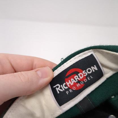 Meridian PAL Baseball Snapback Hat Green Large Adjustable Richardson