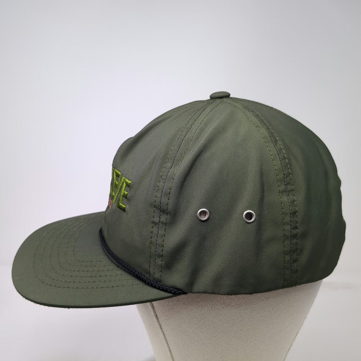 Pacific Headwear Baseball Cap Green One Size Sockeye Brewing Rope Slideback Hat