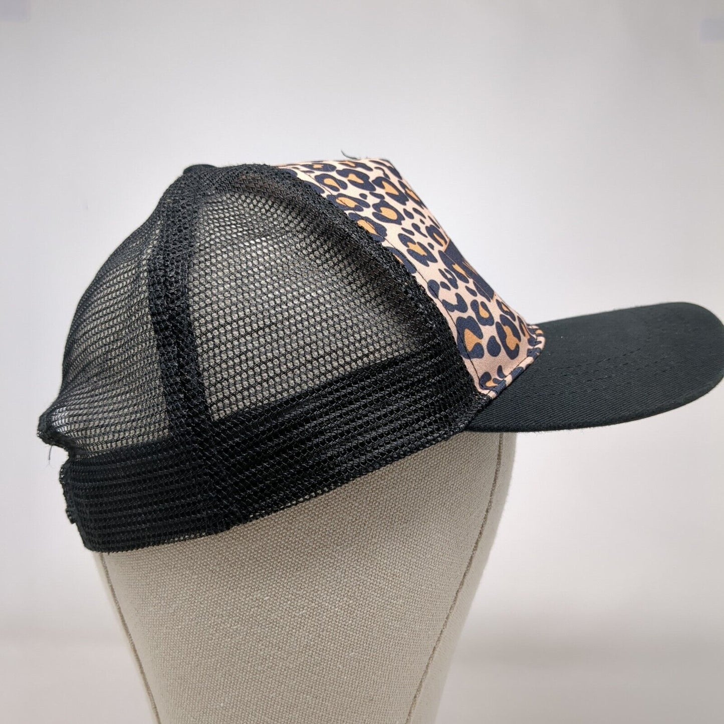 Wild & Free Snapback Mesh Back Trucker Hat Multi One Size Animal Print