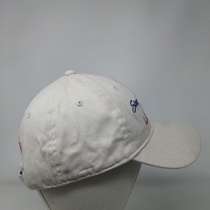 Stars & Stripes USA 11 Slideback Hat Tan OSFM Adjustable Patriotic Outdoor Cap