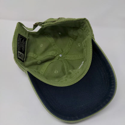 Carnival Destiny Cruise Slideback Hat Green OSFA Embroidered 6 Panel