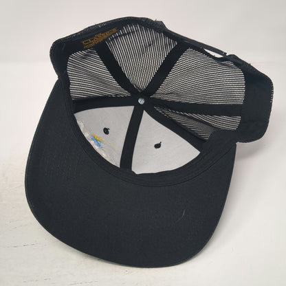 Yupoong Trucker Hat Black One Size Kona Big Wave Beer Mesh Back Snapback Logo