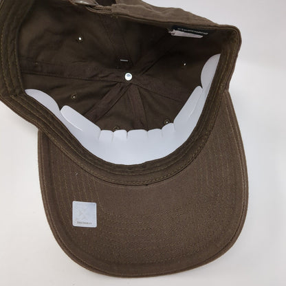 Cowboys Wyoming Slideback Hat Brown OSFA Embroidered Captivating W/Tags