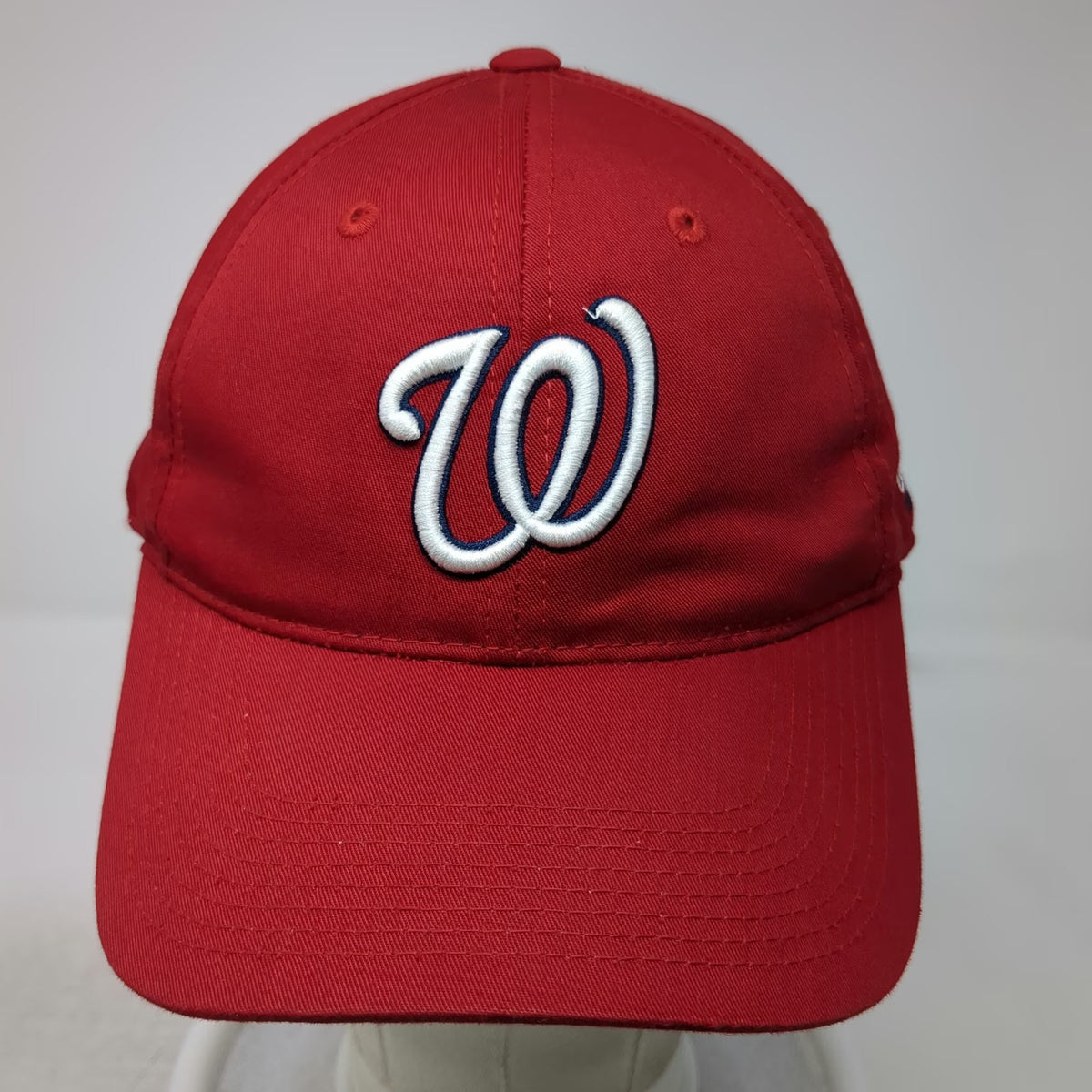 Washington Nationals MLB Outdoor Cap Baseball Cap Red OSFM Strapback Logo Hat