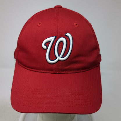 Washington Nationals MLB Outdoor Cap Baseball Cap Red OSFM Strapback Logo Hat