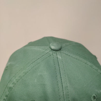 Under Armour Slideback Golf Hat Green OSFA Adjustable Embroidered Threadborne