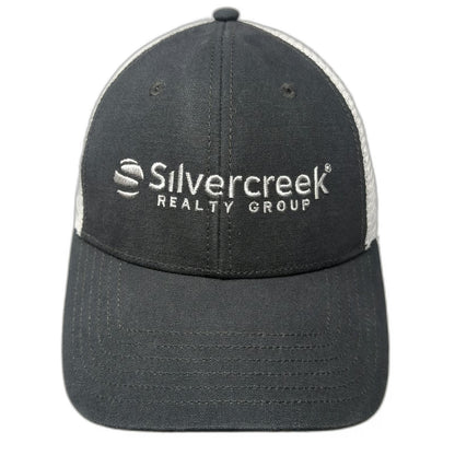 The North Face Trucker Hat Gray One Size Silvercreek Realty Group Mesh Snapback
