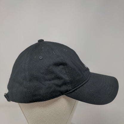 Mickey Mouse Slideback Hat Black One Size Embroidered Adjustable Disney