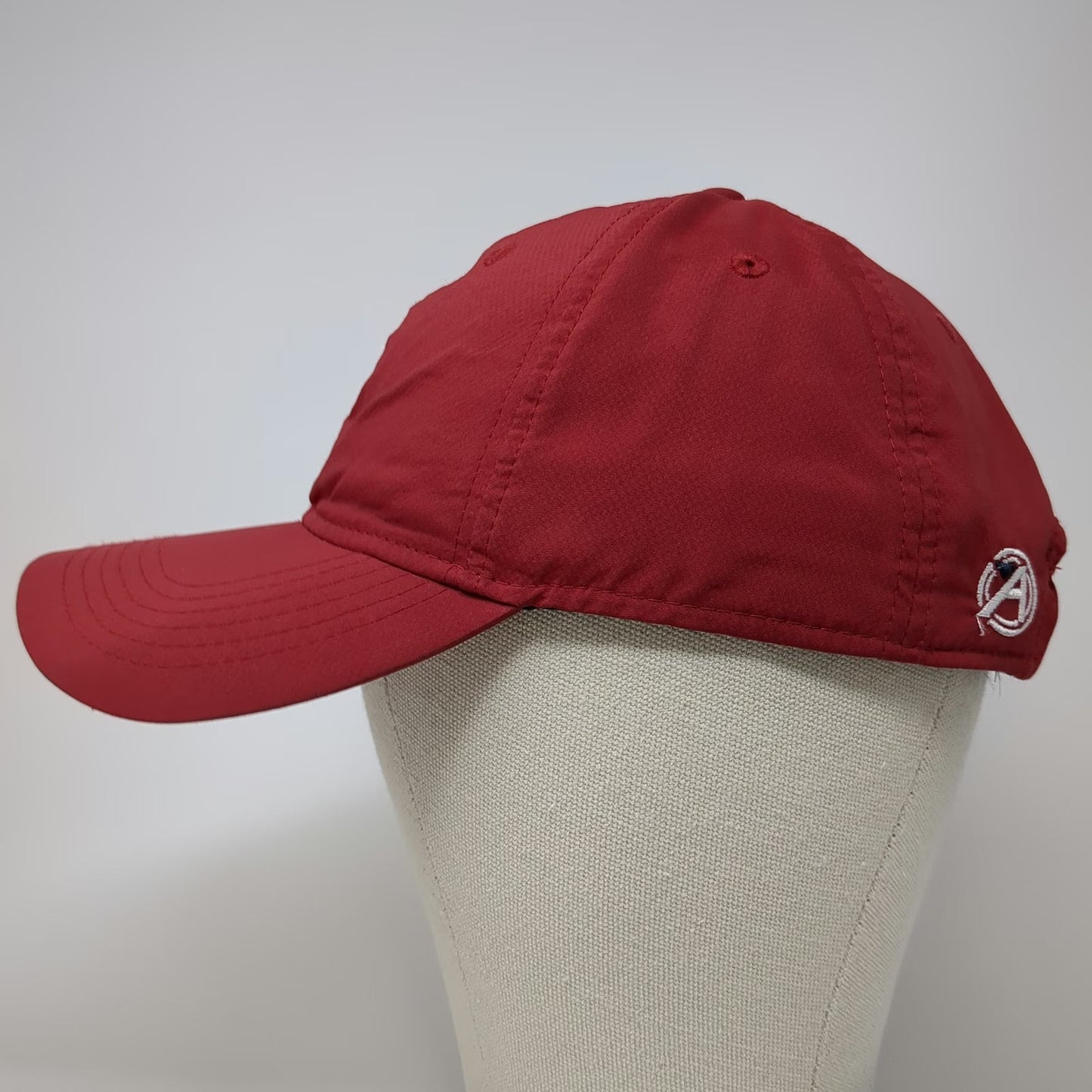 Ahead Baseball Cap Red One Size Turtle 1918 Athletic Embroidered Strapback Hat