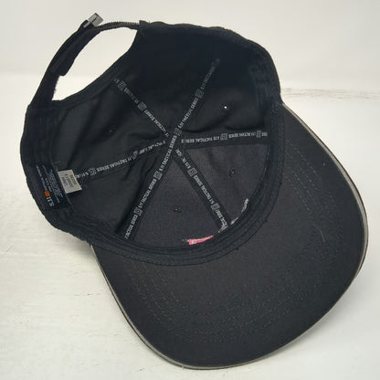 5.11 Tactical Baseball Cap Black One Size 2012 Pink Logo Strapback Cotton Hat