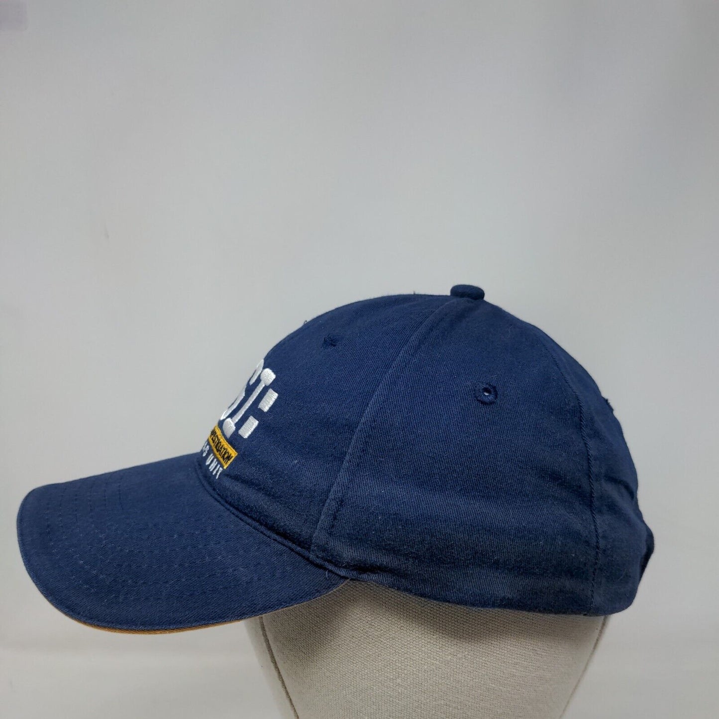 CSI Crime Scene Investigation Las Vegas Unit Slideback Hat Blue One Size SNCO