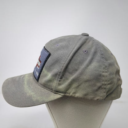 Harley-Davidson Baseball Cap Gray One Size Adjustable Genuine Patch Logo Hat