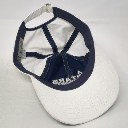 The Game Stars National Baseball Cap Blue White One Size Slideback Perforated