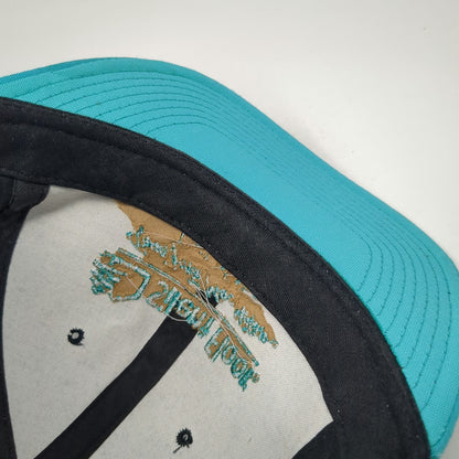 Yupoong Snapback Black Blue OSFM Silent Floor Trus Joist MacMillan 6 Panel Hat