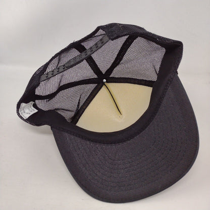 Overdrive The Magazine For The American Trucker Hat Black OSFA Mesh Back Rope