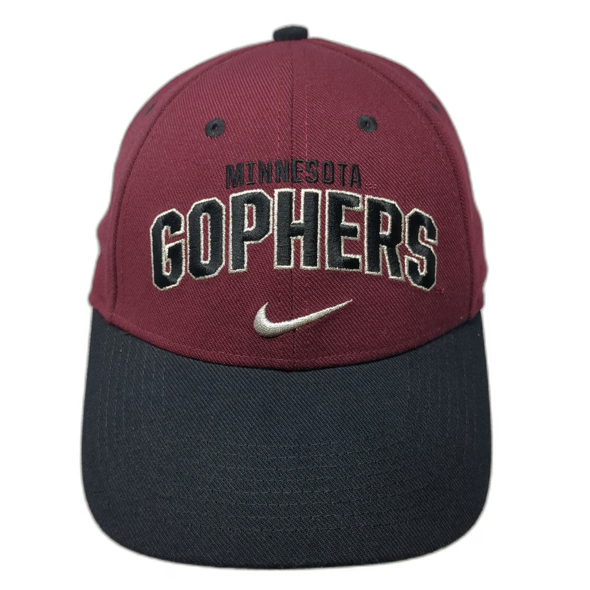 Minnesota Golden Gophers NCAA Nike Cap Red OS Dri-Fit Legacy 91 Hat Stretch Fit