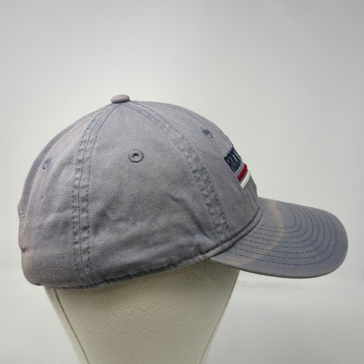 Gear For Sports Baseball Cap Gray OSFM Rocky Mountains Colorado Hat Slideback