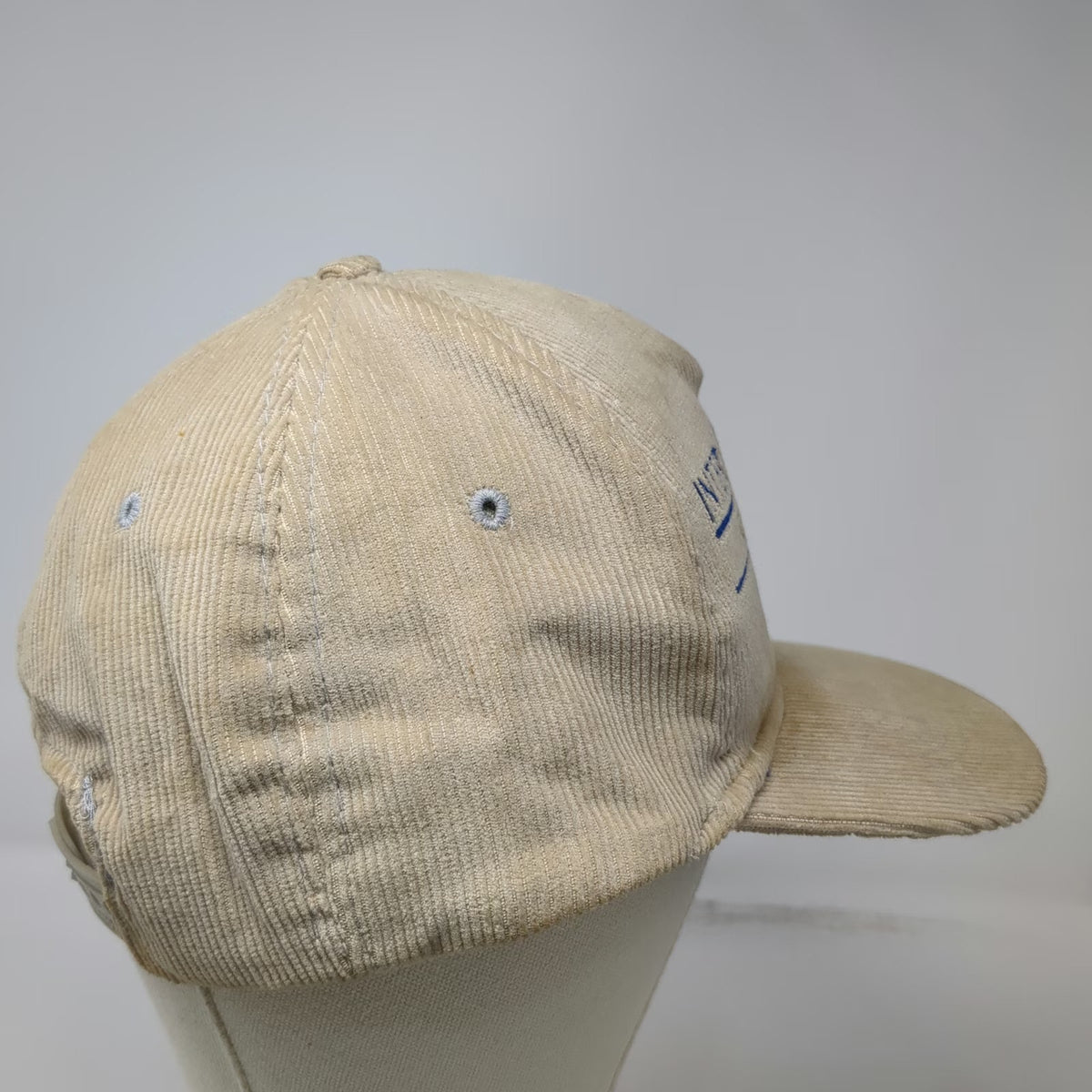 Sportcap 5 Panel Beige One Size Corduroy Intermountain Canola Grower Logo Hat