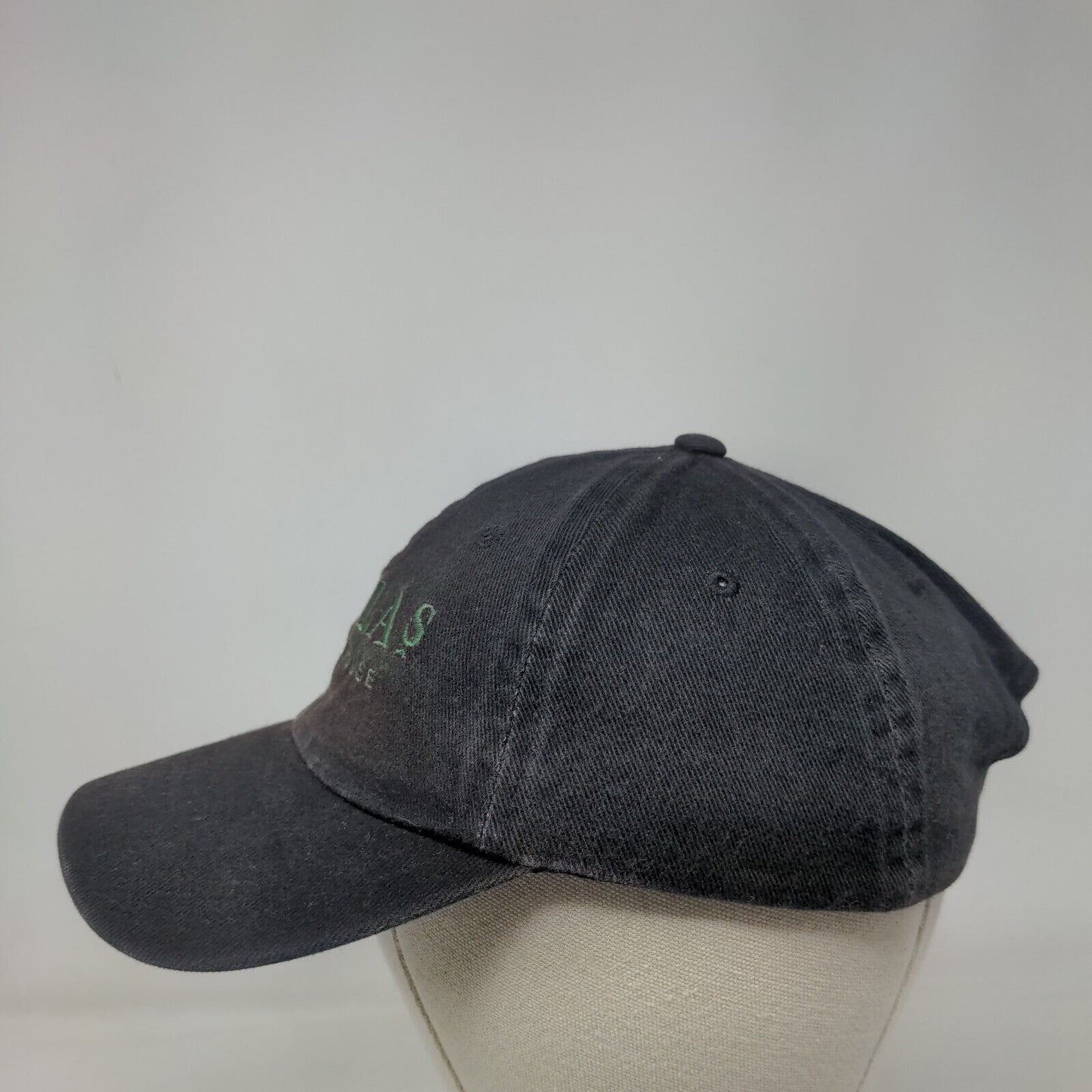 Shula's Steak House Slideback Hat Black One Size Embroidered Chef Works