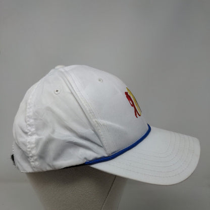 Golf Drive Chip & Putt Strapback Rope Hat White One Size Embroidered