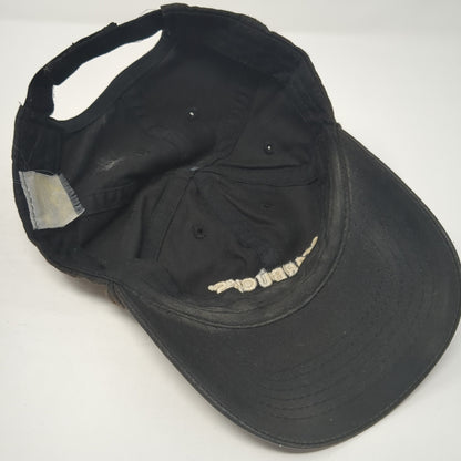 Starbucks Spell Out Strapback Hat Black One Size Adjustable Uniform