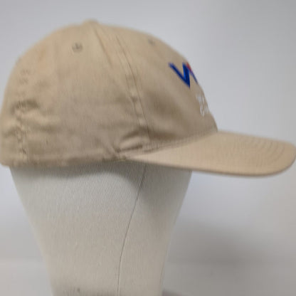 Port Authority Baseball Cap Beige XL West Valley Construction WVC Flexfit Hat