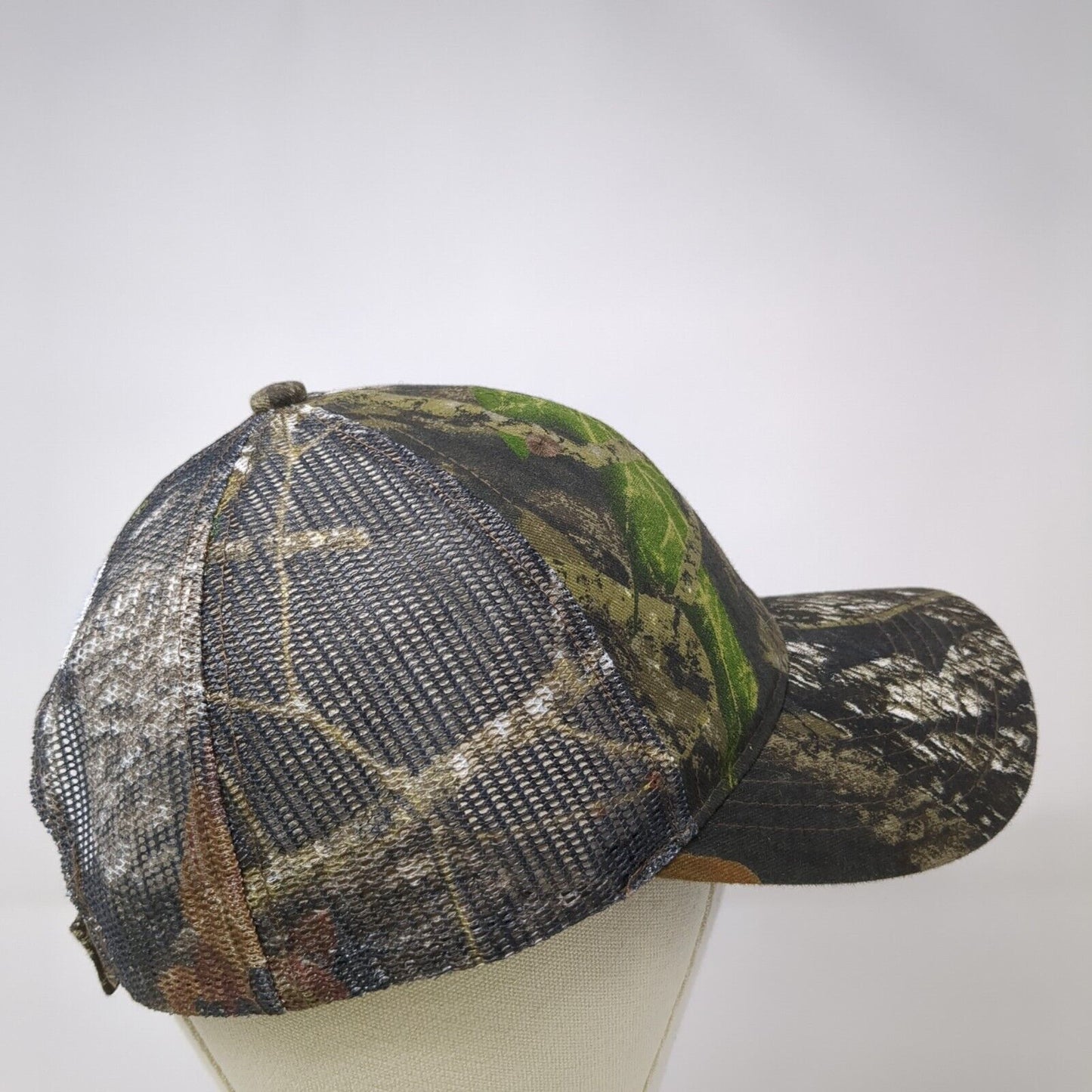 Core & Main Folds Of Honor Strapback Trucker Hat Camo OS Adjustable Mesh Back