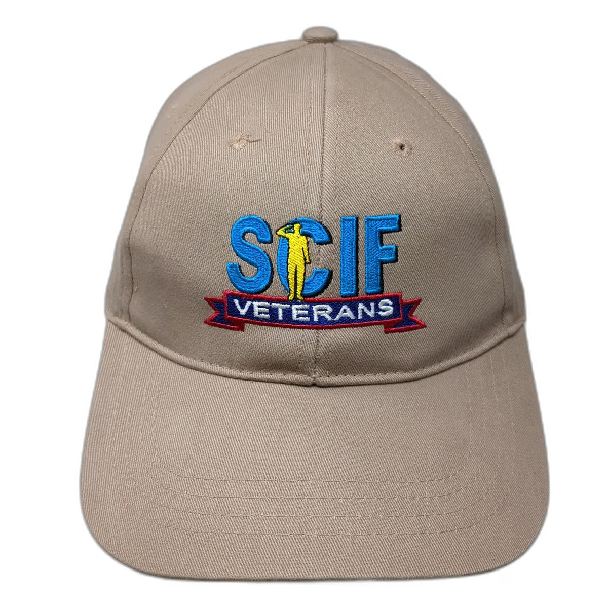 Cap America Baseball Cap Brown One Size SCIF Veterans Strapback hat Military